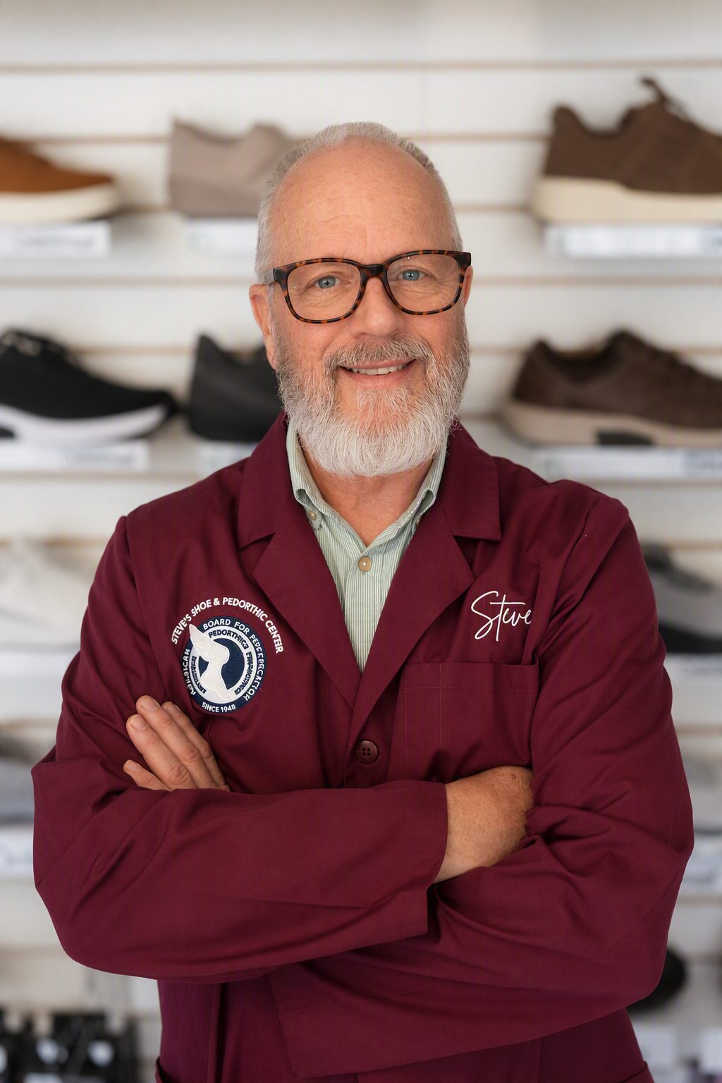 Steven Petrarca, C.Ped, O.S.T., owner of Steve's Shoe & Pedorthic Center